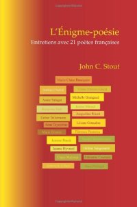 cover of the book L'Énigme-poésie: Entretiens avec 21 poètes françaises