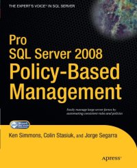 cover of the book Pro SQL Server 2008 Policy-Based Management (Expert's Voice in SQL Server)