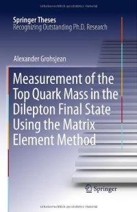 cover of the book Measurement of the Top Quark Mass in the Dilepton Final State Using the Matrix Element Method