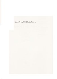 cover of the book Breve Historia da Musica, Uma