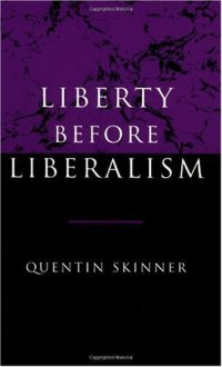 cover of the book Liberty before Liberalism