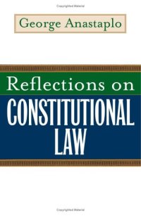 cover of the book Reflections on Constitutional Law