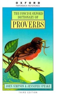 cover of the book The Concise Oxford Dictionary of Proverbs