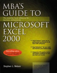 cover of the book MBA's Guide to Microsoft Excel 2000 : The Essential Excel Reference for Business Professionals