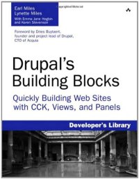 cover of the book Drupal's Building Blocks: Quickly Building Web Sites with CCK, Views, and Panels