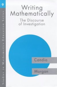 cover of the book Writing Mathematically: The Discourse of ’Investigation’