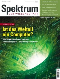 cover of the book Spektrum der Wissenschaft Januar 2005