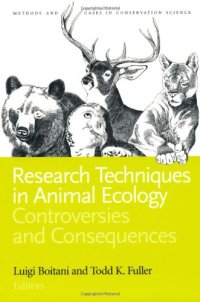 cover of the book Research Techniques in Animal Ecology