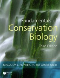 cover of the book Fundamentals of Conservation Biology, 3rd Edition