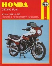 cover of the book Honda Cbx550 Owners Workshop Manual, 1982-1984 (Haynes Manuals)