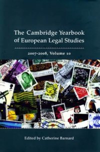 cover of the book Cambridge Yearbook of European Legal Studies. Volume 10, 2007-2008