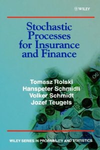 cover of the book Stochastic Processes for Insurance and Finance (Wiley Series in Probability and Statistics)