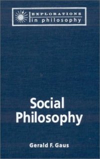 cover of the book Social Philosophy (Explorations in Philosophy)