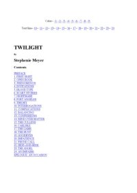 cover of the book Stephenie Meyer 1. Twilight.