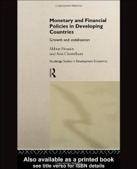 cover of the book Monetary and Financial Policies in Developing Countries: Growth and Stabilization (Routledge Studies in Development Economics, 2)