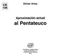 cover of the book Aproximacion Actual al Pentateuco