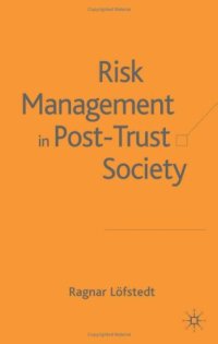 cover of the book Risk Management in Post-Trust Society