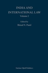 cover of the book India and International Law