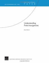 cover of the book Understanding Proto-Insurgencies: RAND Counterinsurgency Study--Paper 3 (Rand Counterinsurgency Study)