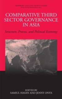 cover of the book Comparative Third Sector Governance in Asia: Structure, Process, and Political Economy (Nonprofit and Civil Society Studies)