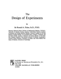 cover of the book The Design of Experiments, Ninth Edition