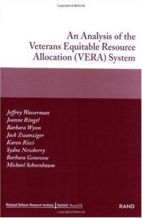 cover of the book An Analysis of the Veterans Equitable Resource Allocation (VERA) System