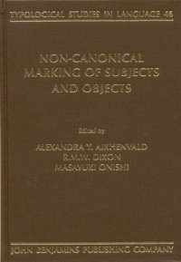 cover of the book Non-canonical Marking of Subjects and Objects