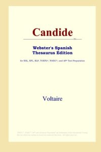 cover of the book Candide (Webster's Spanish Thesaurus Edition)