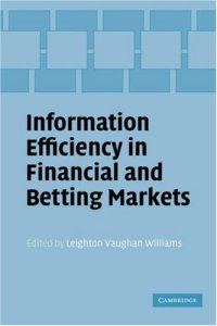 cover of the book Information Efficiency in Financial and Betting Markets