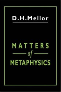 cover of the book Matters of Metaphysics