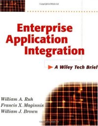 cover of the book Enterprise Application Integration: A Wiley Tech Brief