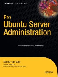 cover of the book Pro Ubuntu Server Administration