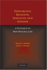 cover of the book Patriarchal Religion, Sexuality, and Gender: A Critique of New Natural Law