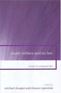 cover of the book Social Welfare And Eu Law