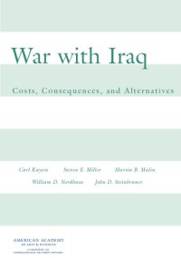 cover of the book War with Iraq: Costs, Consequences, and Alternatives