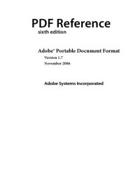 cover of the book PDF Reference Version 1.7