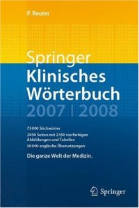 cover of the book Springer Klinisches Worterbuch