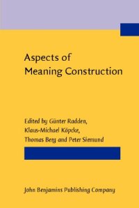 cover of the book Aspects of Meaning Construction (Z 136)