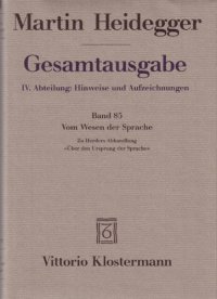 cover of the book Seminar: Vom Wesen der Sprache Die Metaphysik der Sprache und die Wesung des Wortes Zu Herders Abhandlung "Über den Ursprung der Sprache"