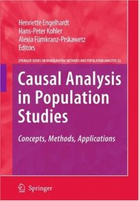 cover of the book Causal Analysis in Population Studies: Concepts, Methods, Applications