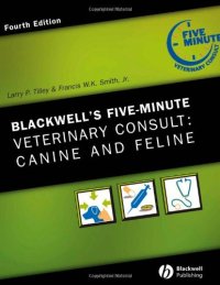 cover of the book Blackwell's Five-Minute Veterinary Consult: Canine and Feline 4th Edition