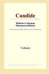 cover of the book Candide (Webster's German Thesaurus Edition)