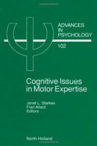 cover of the book Congnitive Issues in Motor Expertise