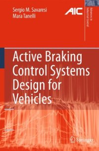 cover of the book Active Braking Control Systems Design for Vehicles