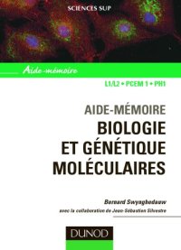 cover of the book Biologie et genetique moleculaires : Aide-memoire