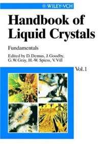cover of the book Handbook of Liquid Crystals (3 Volume Set)