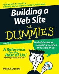 cover of the book Building a web site for dummies