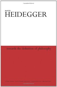 cover of the book Towards the Definition of Philosophy