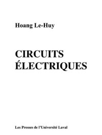 cover of the book Circuits electriques