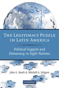 cover of the book The Legitimacy Puzzle in Latin America: Political Support and Democracy in Eight Nations